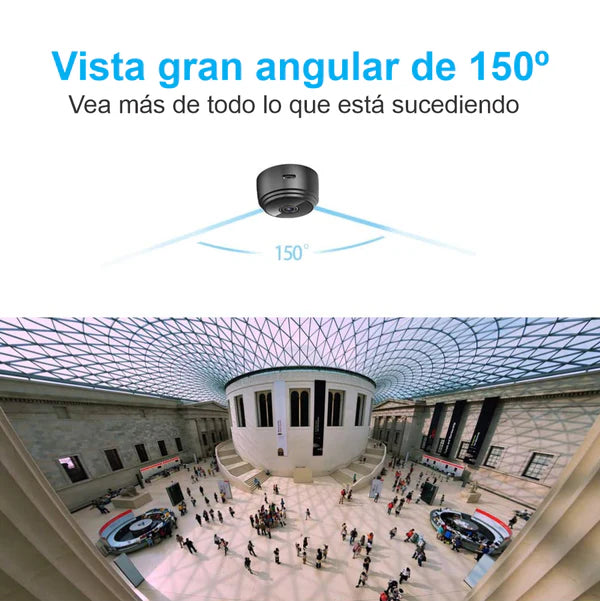 MiniCamara A9 HD 1080P CON VISIÓN NOCTURNA + MICRÓFONO