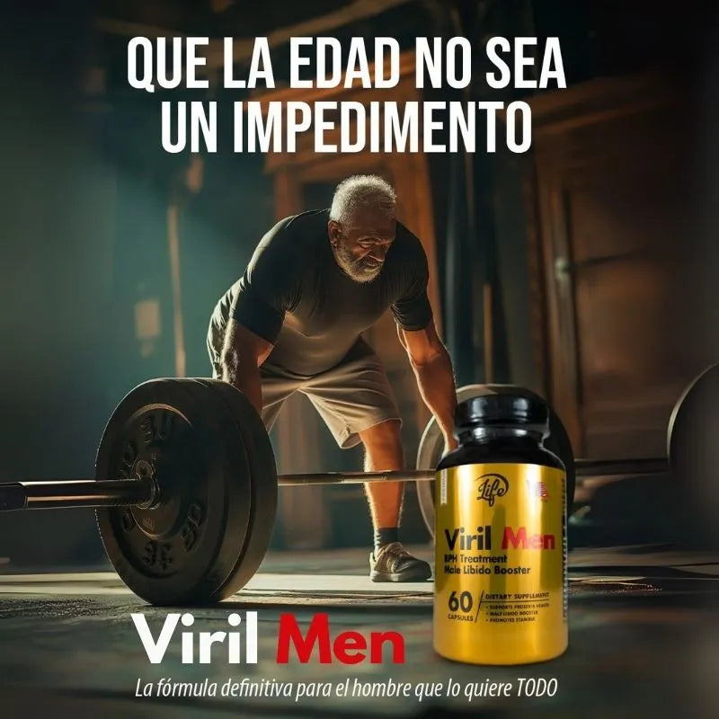 Viril Men x60™ Mejora en la cama + Libro Seducción Gratis