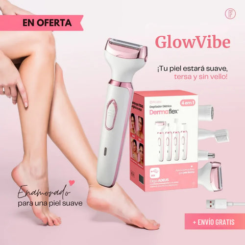 Depilador Electrico 4 en 1 Vibe ® 50% descuento