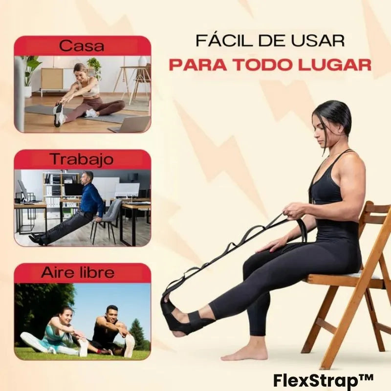 FlexStrap™ - Banda recuperación muscular