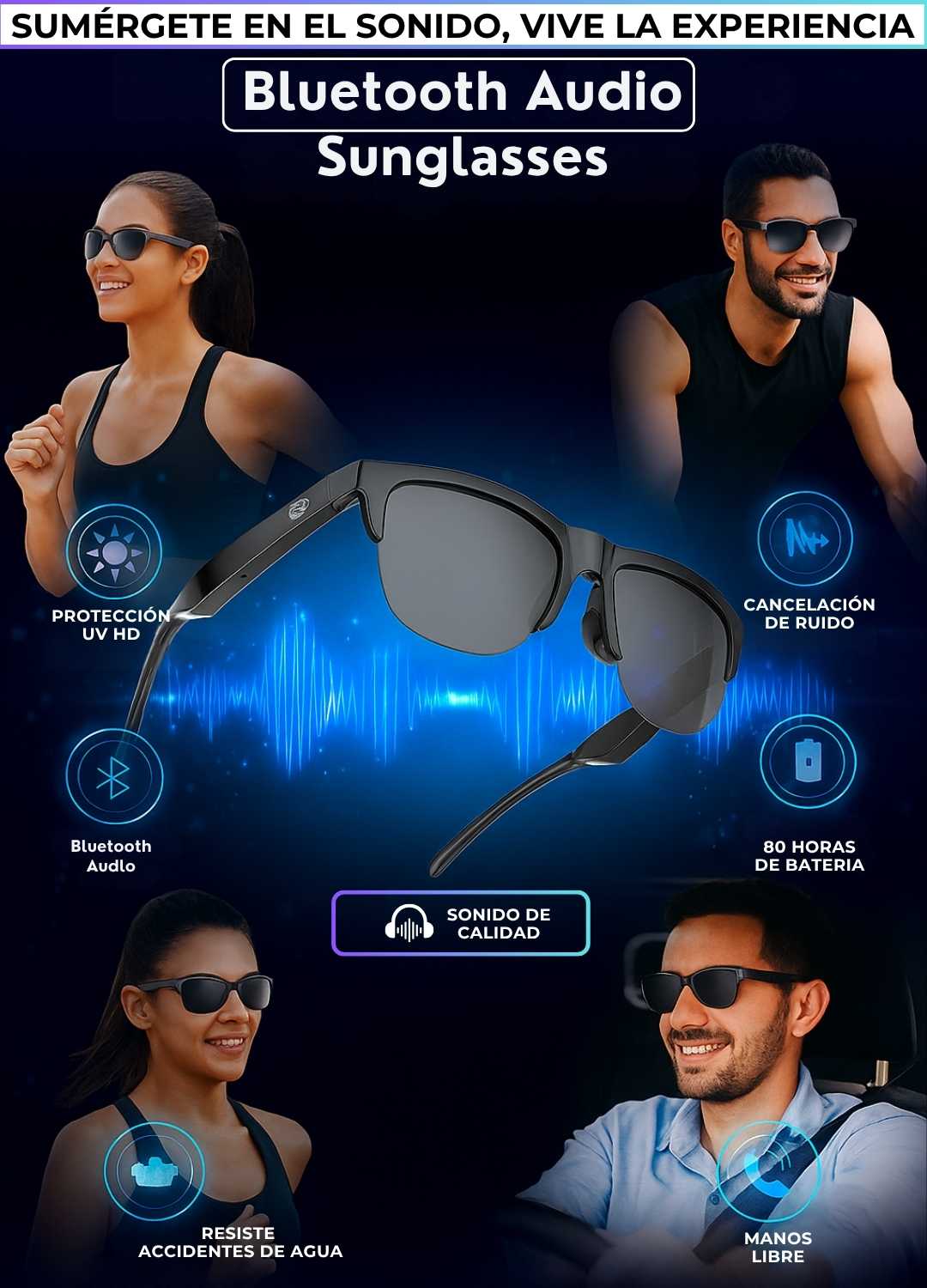 Bluetooth Audio Sunglasses