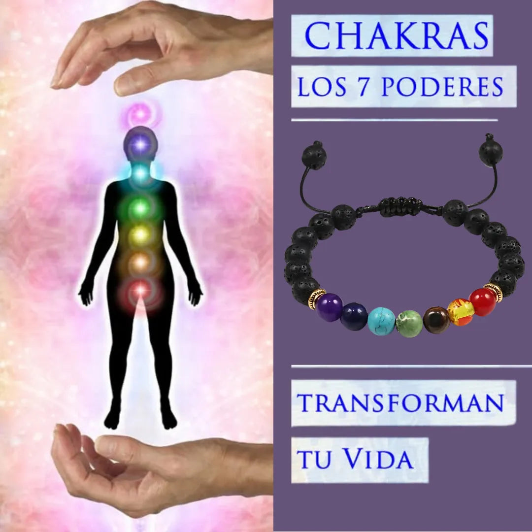 Pulsera 7 chakras 50% Descuento