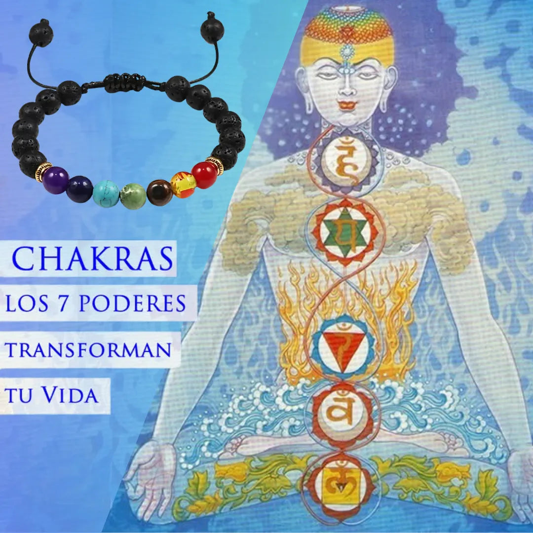 Pulsera 7 chakras 50% Descuento