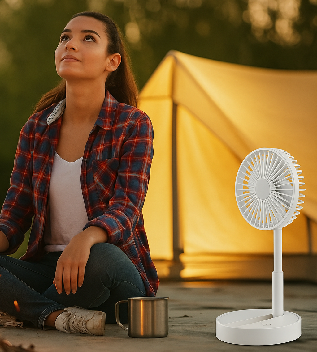Mini Ventilador Plegable Portátil