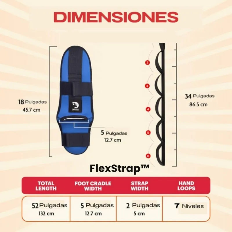 FlexStrap™ - Banda recuperación muscular