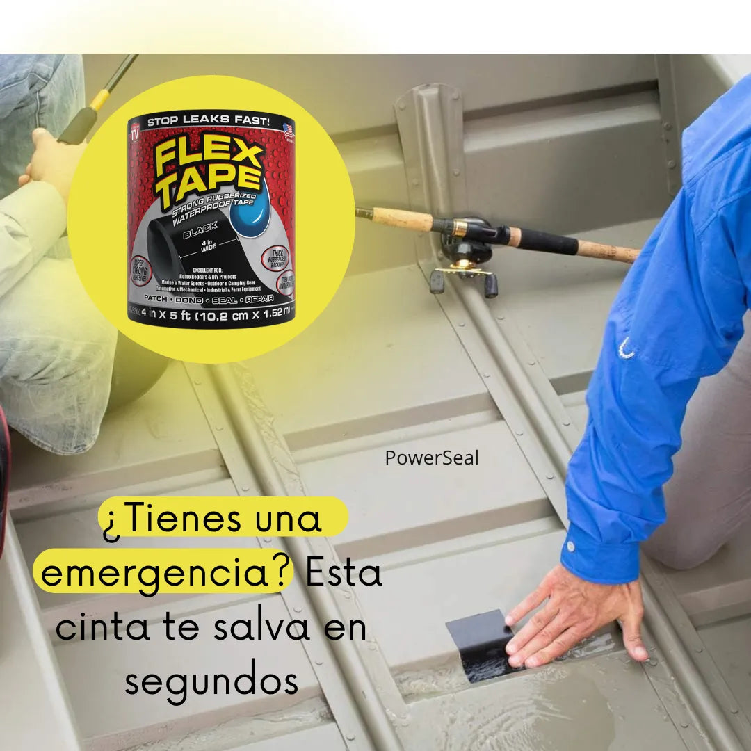 Cinta Selladora PowerSeal - Repara Toda Superficie 50% de Descuento