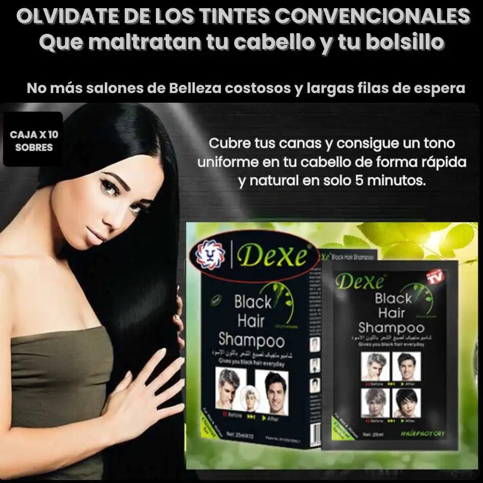 Black Hair® Shampoo Quita Canas