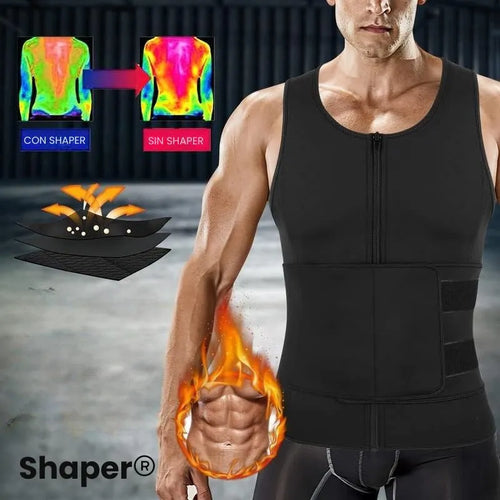 SHAPER SUDOR - Chaleco de compresión + Libro rutinas de ejercicio pdf + envio gratis