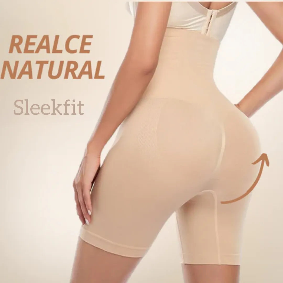 Short Tiro Alto Chupa Panza y levanta kola AbdomenSleekFit® -50% descuento