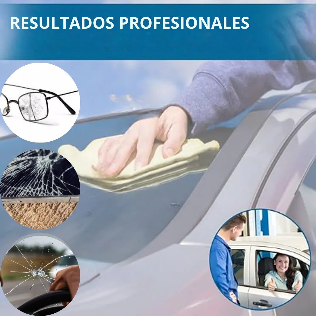 Paga 1 lleva 4 Reparador de Vidrios AutoGlass®