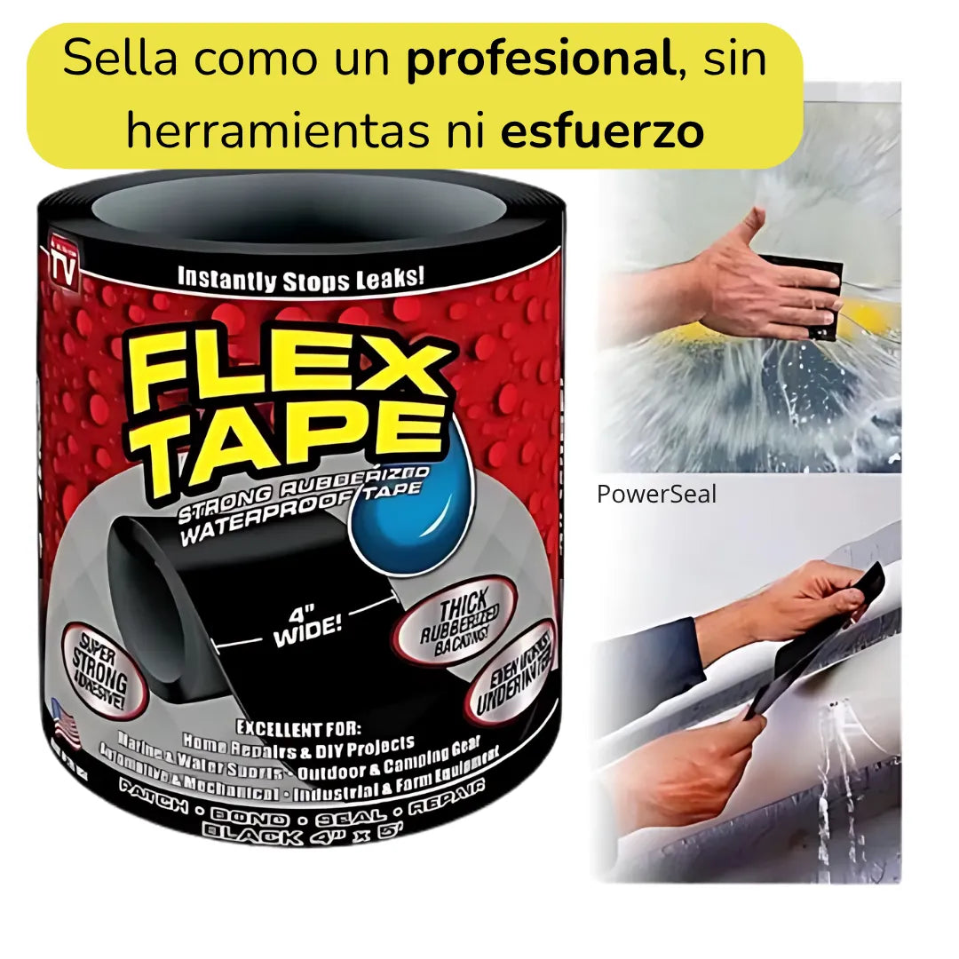 Cinta Selladora PowerSeal - Repara Toda Superficie 50% de Descuento