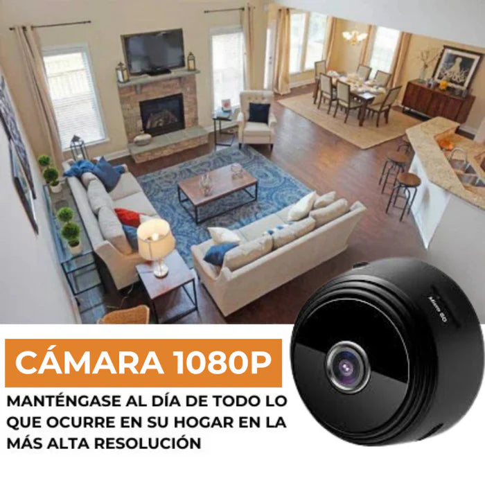 MiniCamara A9 HD 1080P CON VISIÓN NOCTURNA + MICRÓFONO