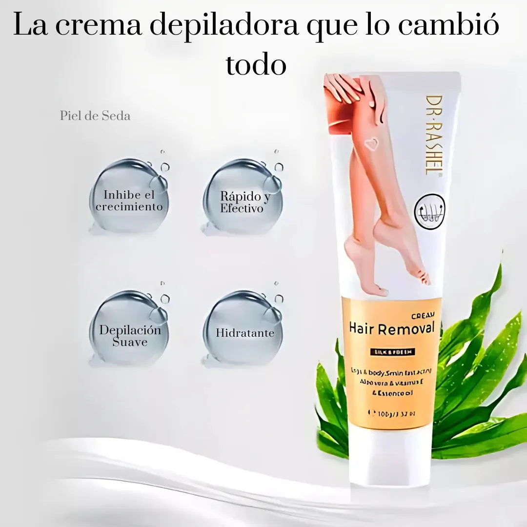 Piel de Seda - Depilador Corporal Sin Dolor 50% De descuento