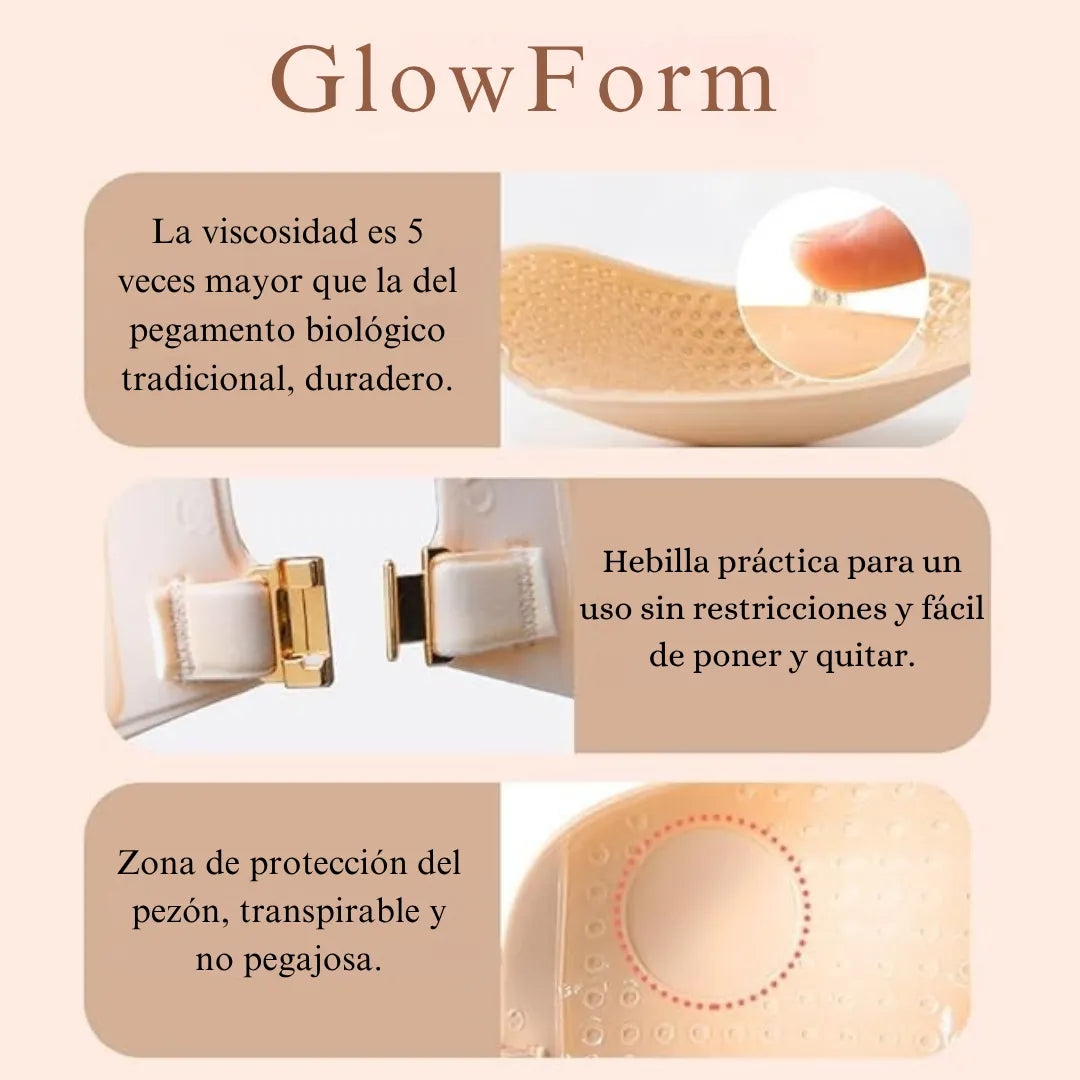 Brasier Invisible Glow 50% de Descuento