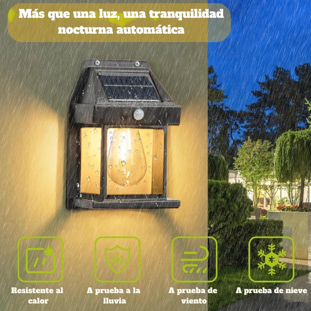 Lampara solar 50% de descuento