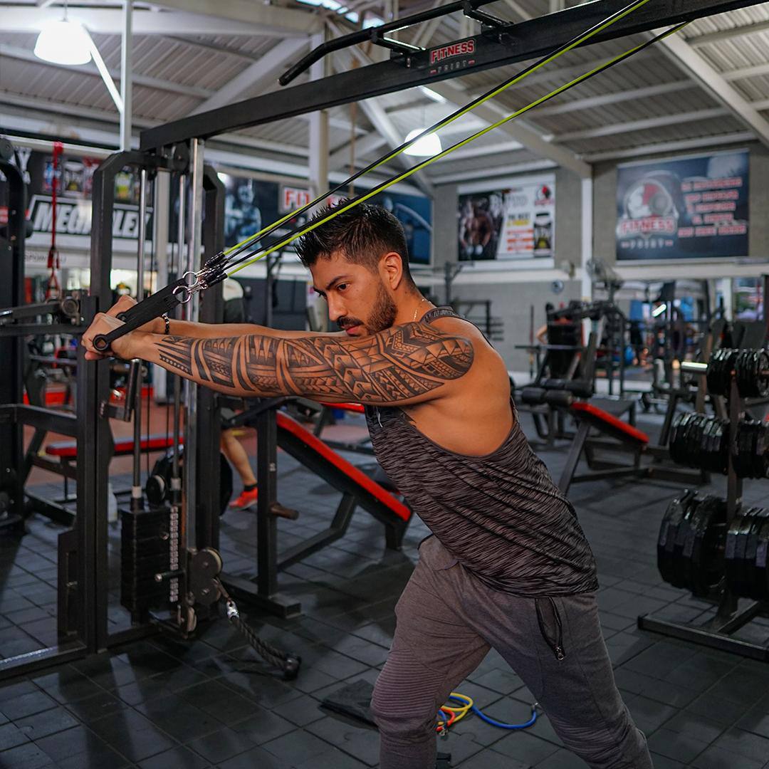 Gimnasio en Casa con Set de Bandas Tubulares | Fitness