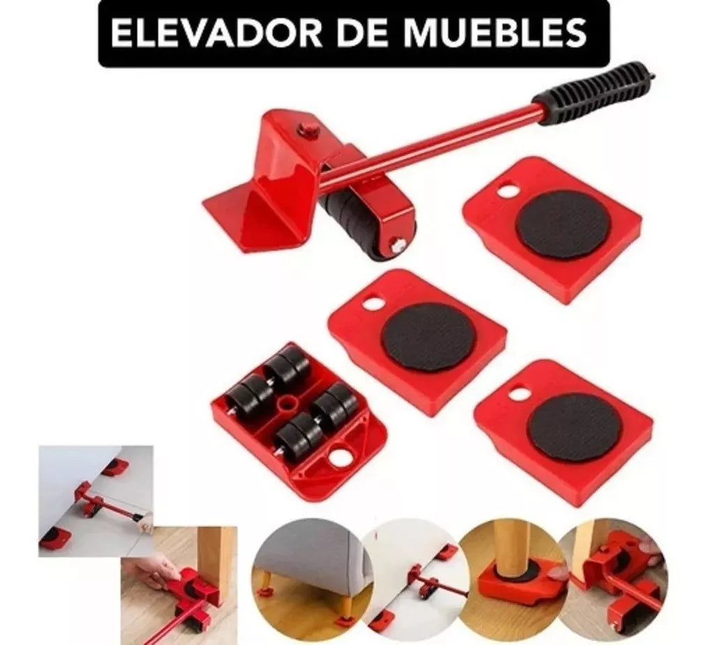 Moving-Helper®: Kit De Desplazamiento De Muebles Pesados