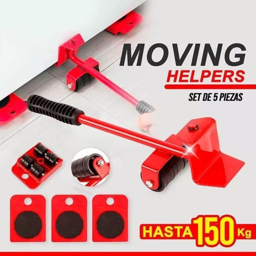 Moving-Helper®: Kit De Desplazamiento De Muebles Pesados