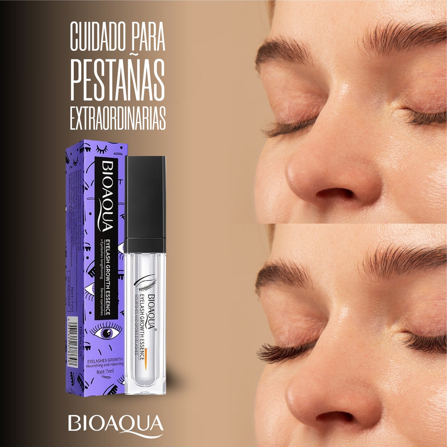 Serum Crece Pestañas -Ingredientes Naturales 50% DE DESCUENTO