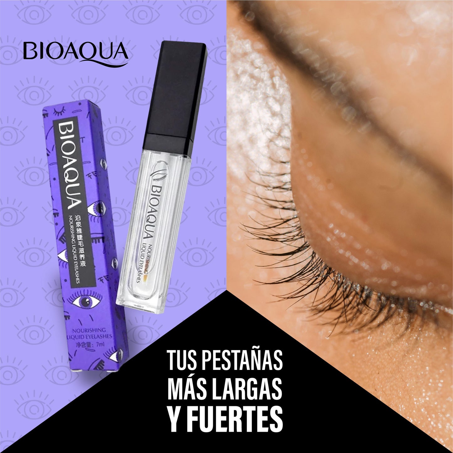 Serum Crece Pestañas -Ingredientes Naturales 50% DE DESCUENTO