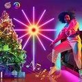 Luces Inteligentes con Sensor de Sonido - Efecto Fuegos Artificiales R