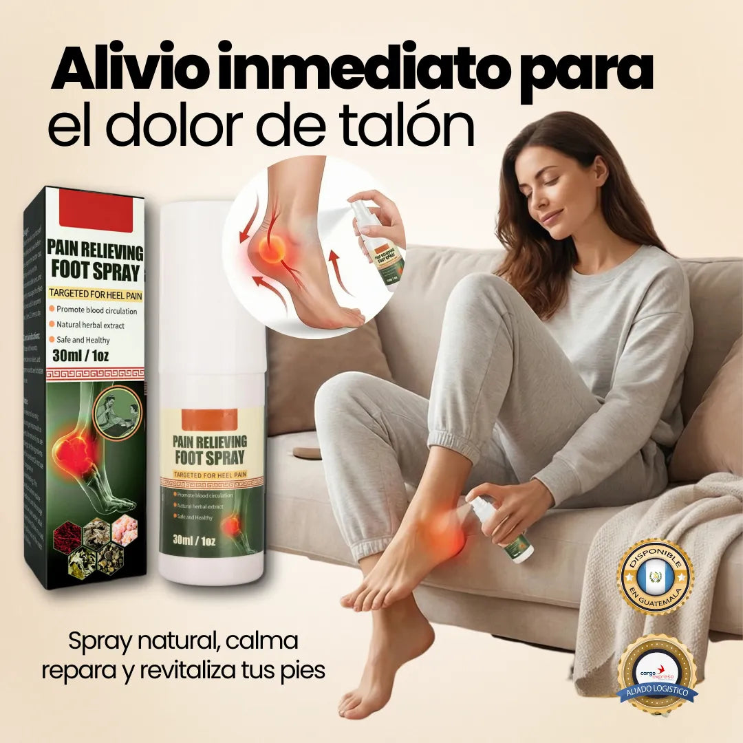 Spray Foot - Alivia el dolor de talón y Juanetes