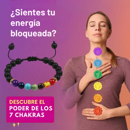 Pulsera 7 chakras 50% Descuento