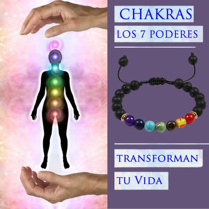 Pulsera 7 chakras 50% Descuento