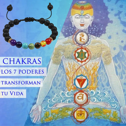 Pulsera 7 chakras 50% Descuento