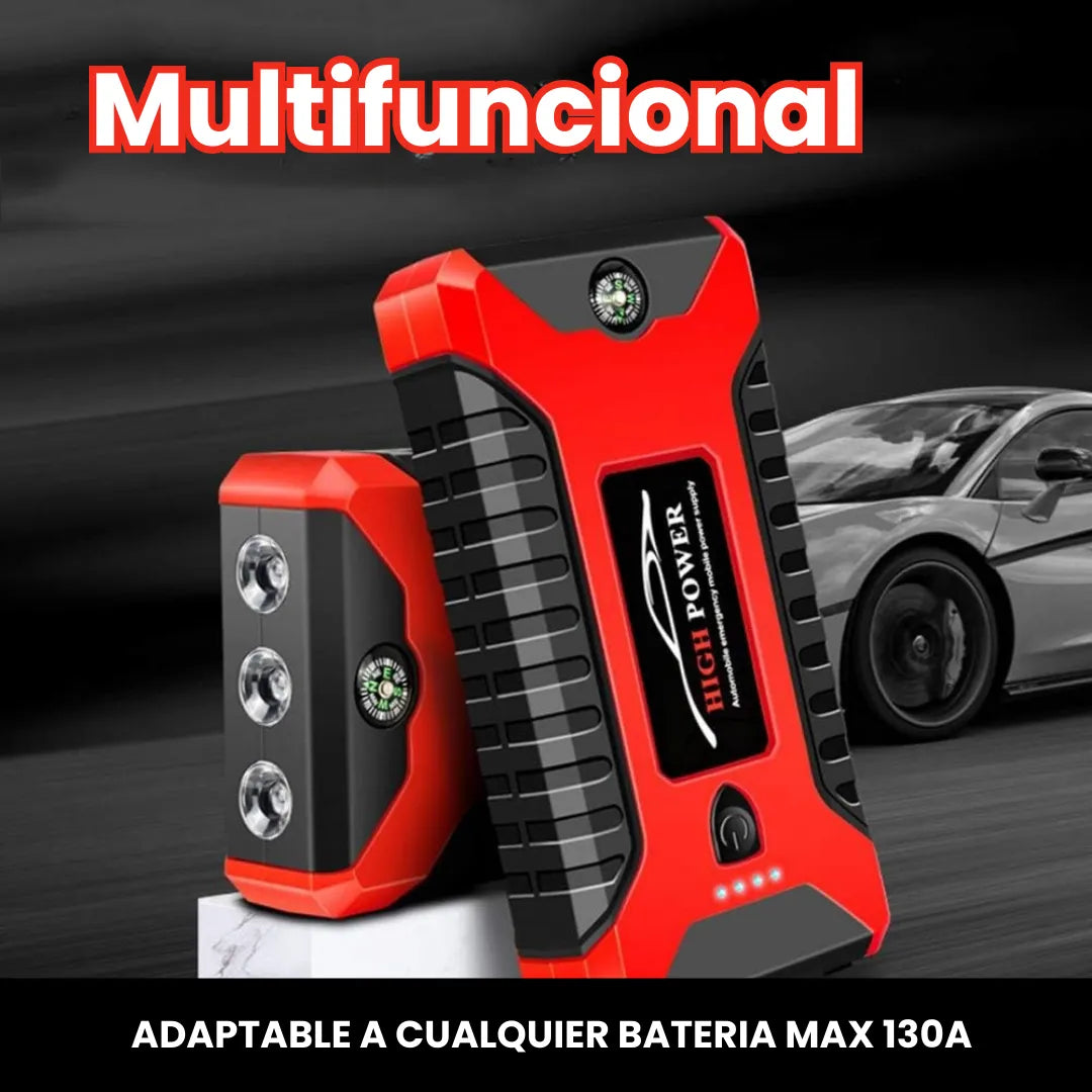 Cargador de Batería para Carros - Arrancador Portatil