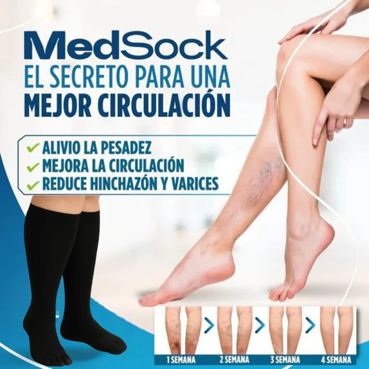 Medias de compresión MedSocks 50% descuento y envío gratis