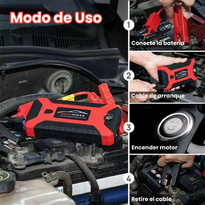 Cargador de Batería para Carros - Arrancador Portatil
