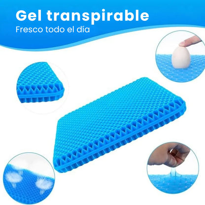 Cojín Ergonómico con Gel Transpirable + Envío Gratis