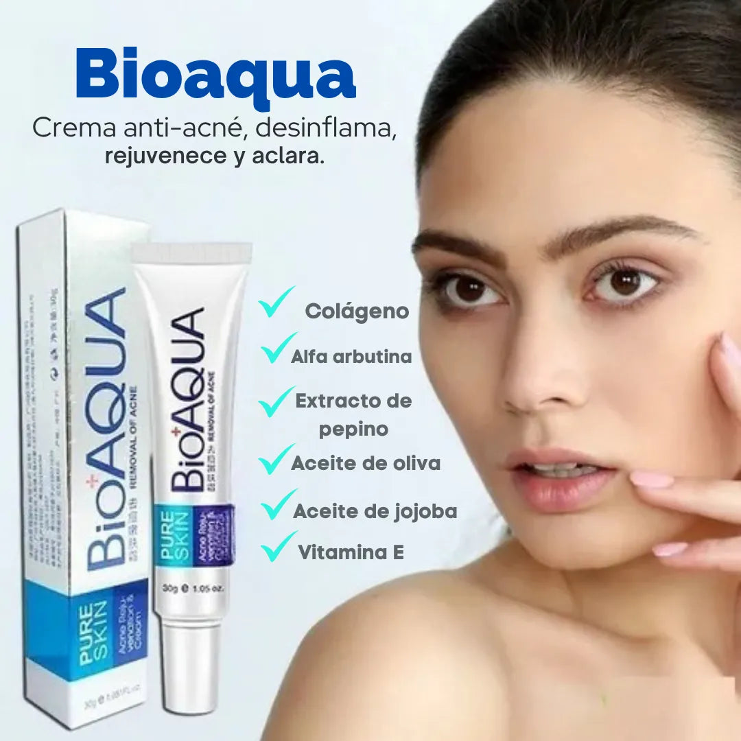 Crema AntiAcne - bioaqua 50% de descuento