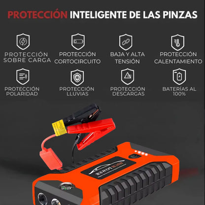 Cargador de Batería para Carros - Arrancador Portatil