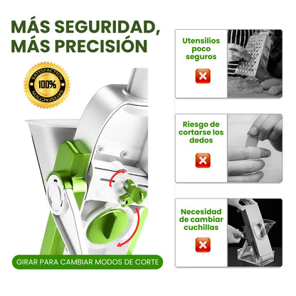 Picadora de Verduras Rebanada Ajustable