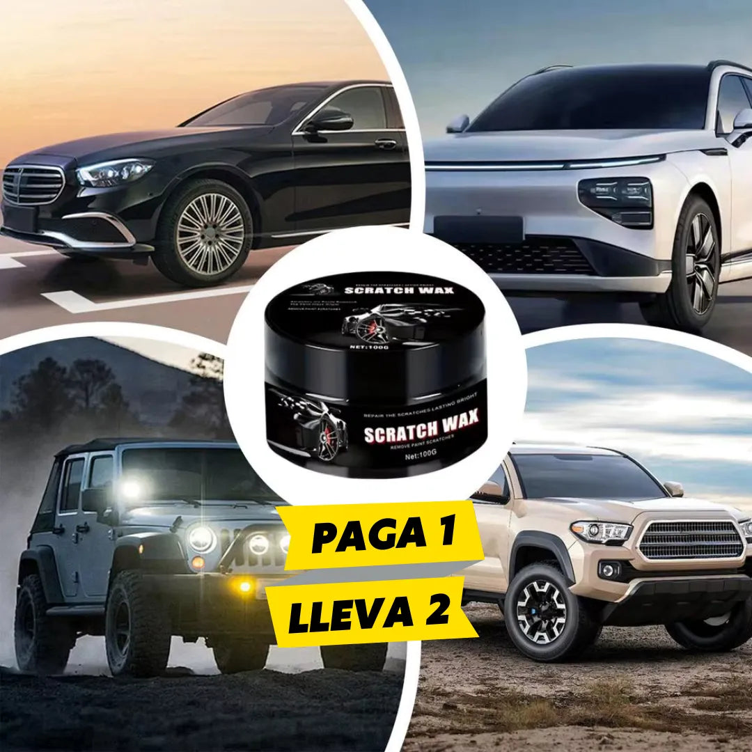 Scratch wax - Reparador de Pintura Carros Profesional - PAGA 1 LLEVA 2