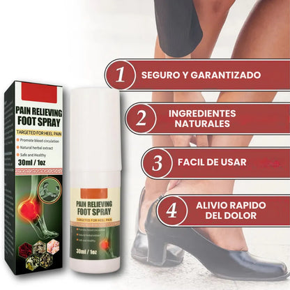 Spray Foot - Alivia el dolor de talón y Juanetes