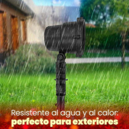 Proyector de Luces Navideñas Para Exteriores - Apagado Automático