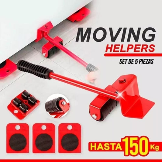 Moving-Helper®: Kit De Desplazamiento De Muebles Pesados