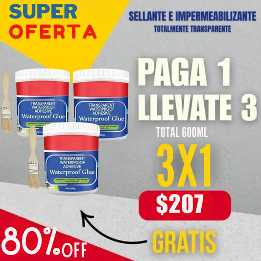 SELLADOR DE FILTRACIONES PAGA 1 LLEVA 3 + ENVIO GRATIS
