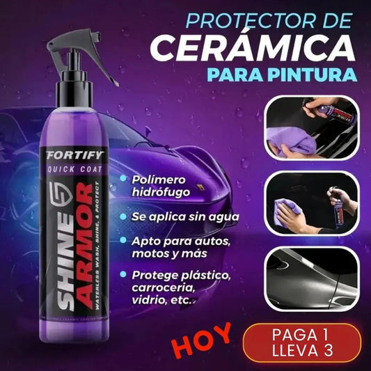 Shine Max NanoCremic- ¡Protección y Brillo Prolongado para tu Auto! (PAGA 1 LLEVA 3 + Paño Gratis)