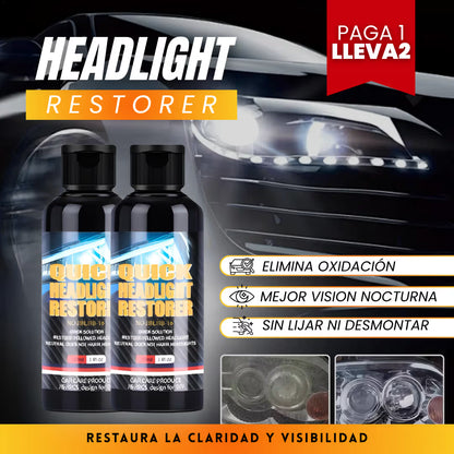 Oferta 2x1 Tratamiento Restauración de Faros