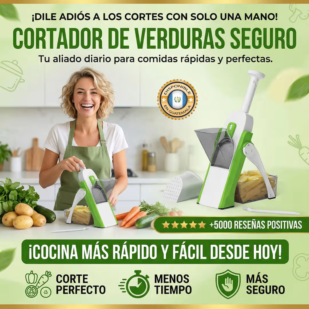 Picadora de Verduras Rebanada Ajustable