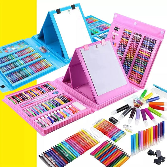 MEGA KIT ARTÍSTICO CON +205 PIEZAS