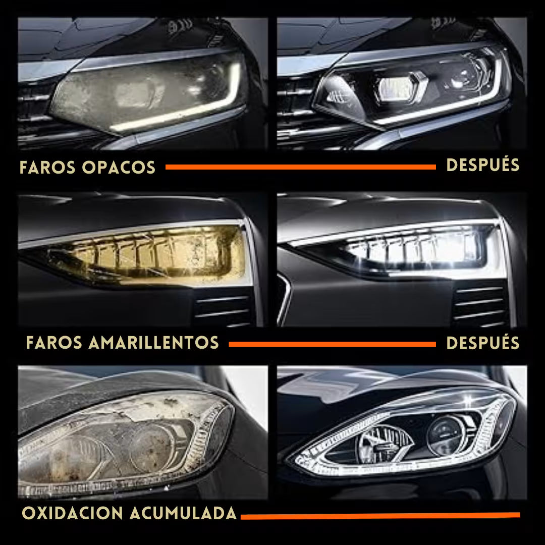 Oferta 2x1 Tratamiento Restauración de Faros