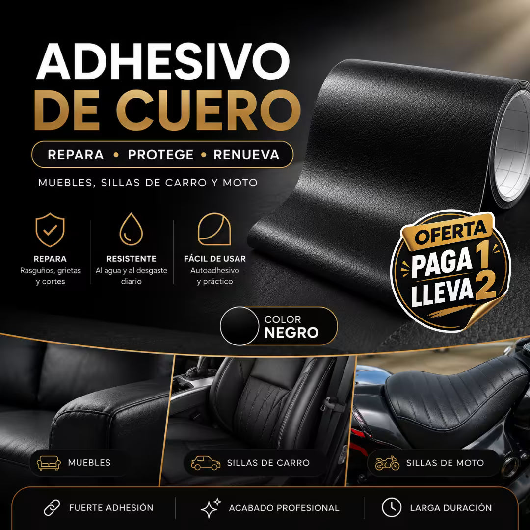 Cuero Adhesivo para reparación - OFERTA 2X1