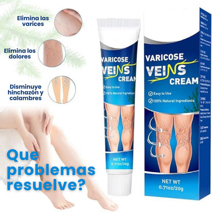 Veins - Tratamiento Venas Varicosas - 100% NATURAL - 2X1