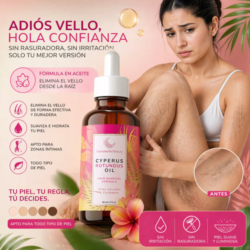 Aceite de Cyperus para Depilación Natural