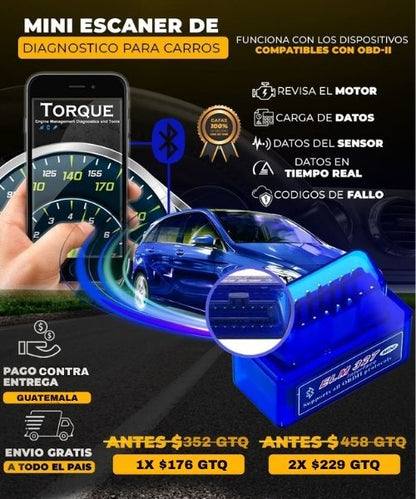 Mini Escaner de Diagnostico para Carros